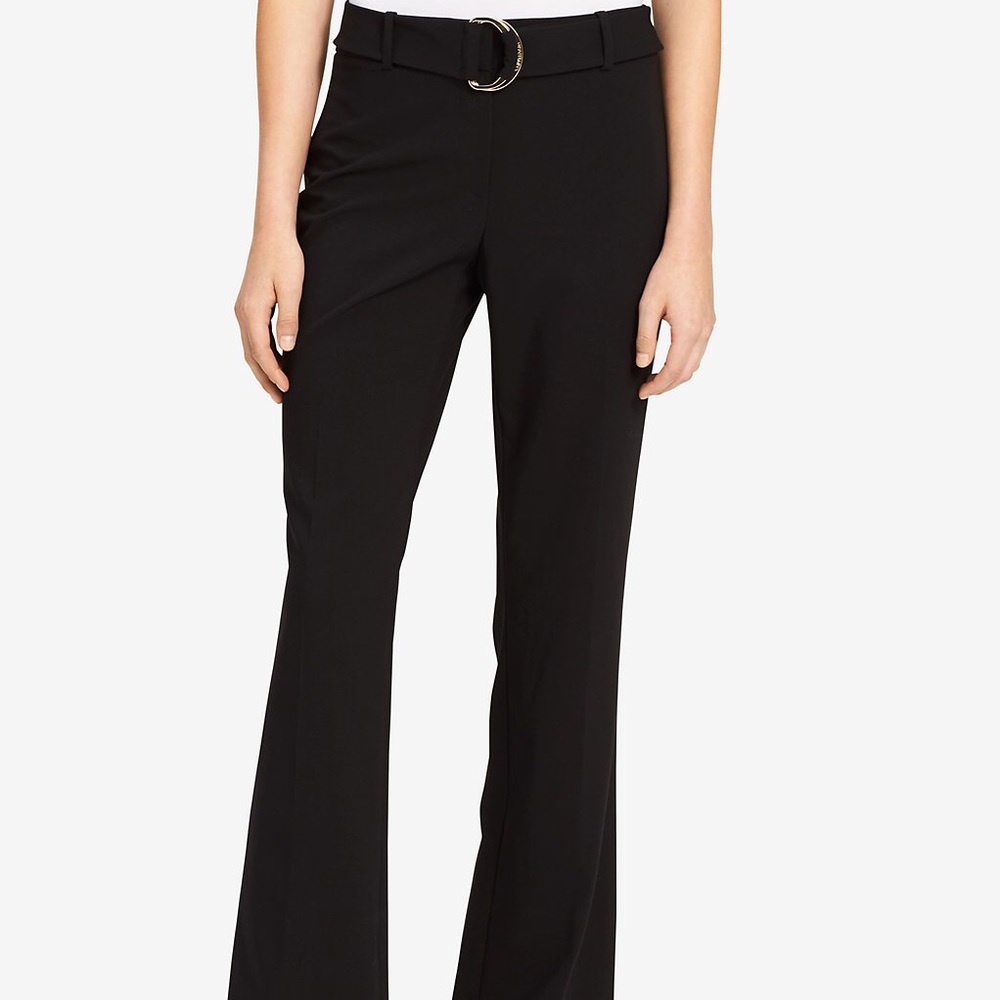 Calvin Klein Luxe Belted Pants